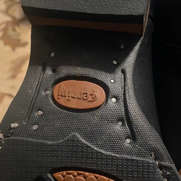 Ferrini Cowboy Boots, Men's Genuine Leather Square Toe Western Stitch men’s 11EE - Picture 7 of 15